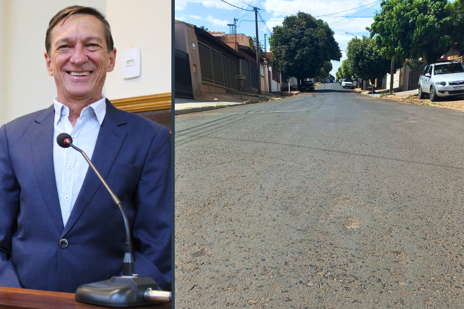Vereador Vasquinho solicita redutor de velocidade na Rua Carvalho Leme entre a Vila Bauman e o Jardim Alvorada