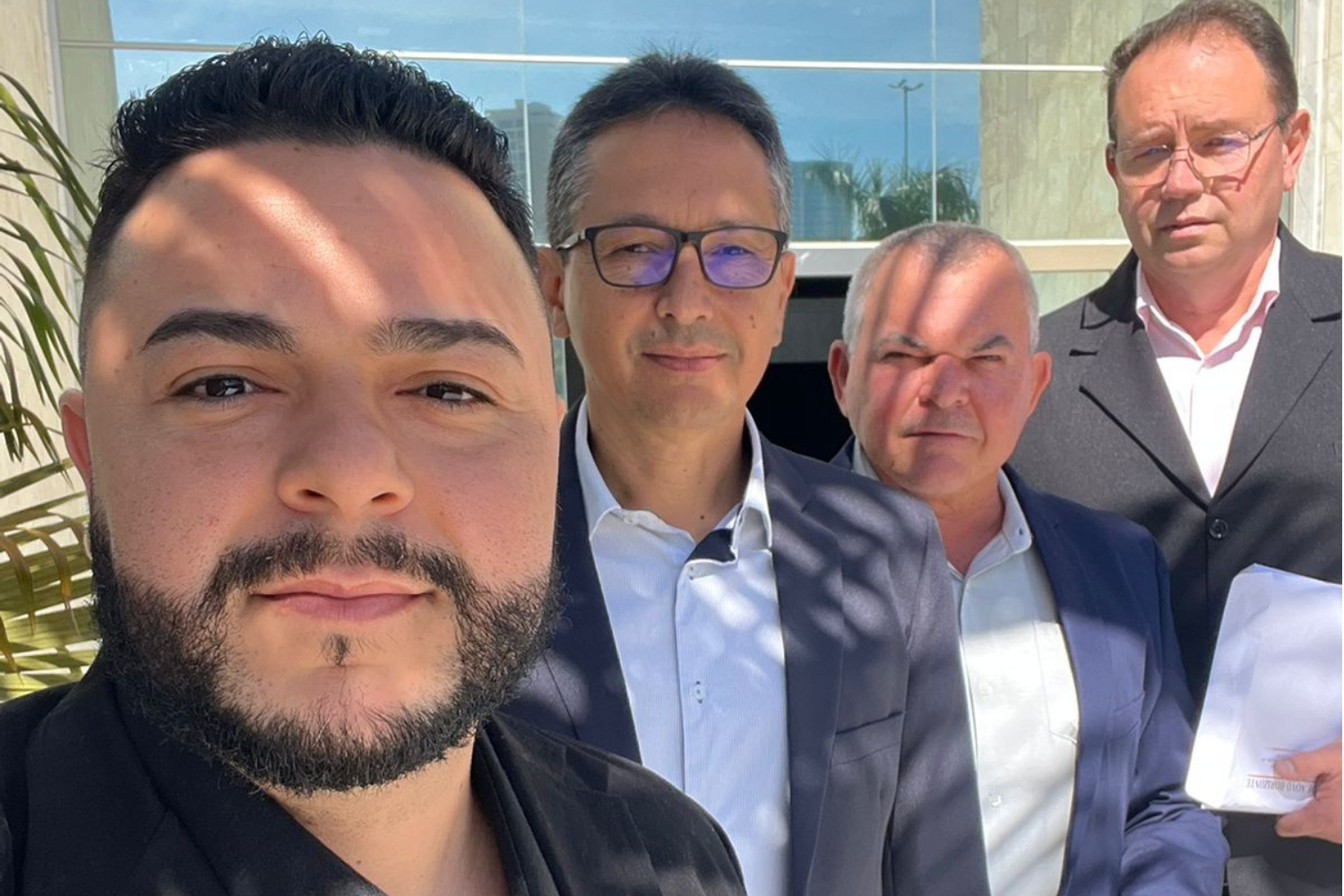 Vereadores Miron, Alan, Zé Ronaldo e Leandro participam de reuniões com Deputados Estaduais na ALESP em São Paulo